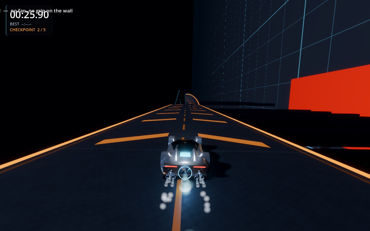 Riding the wall on the proving ground